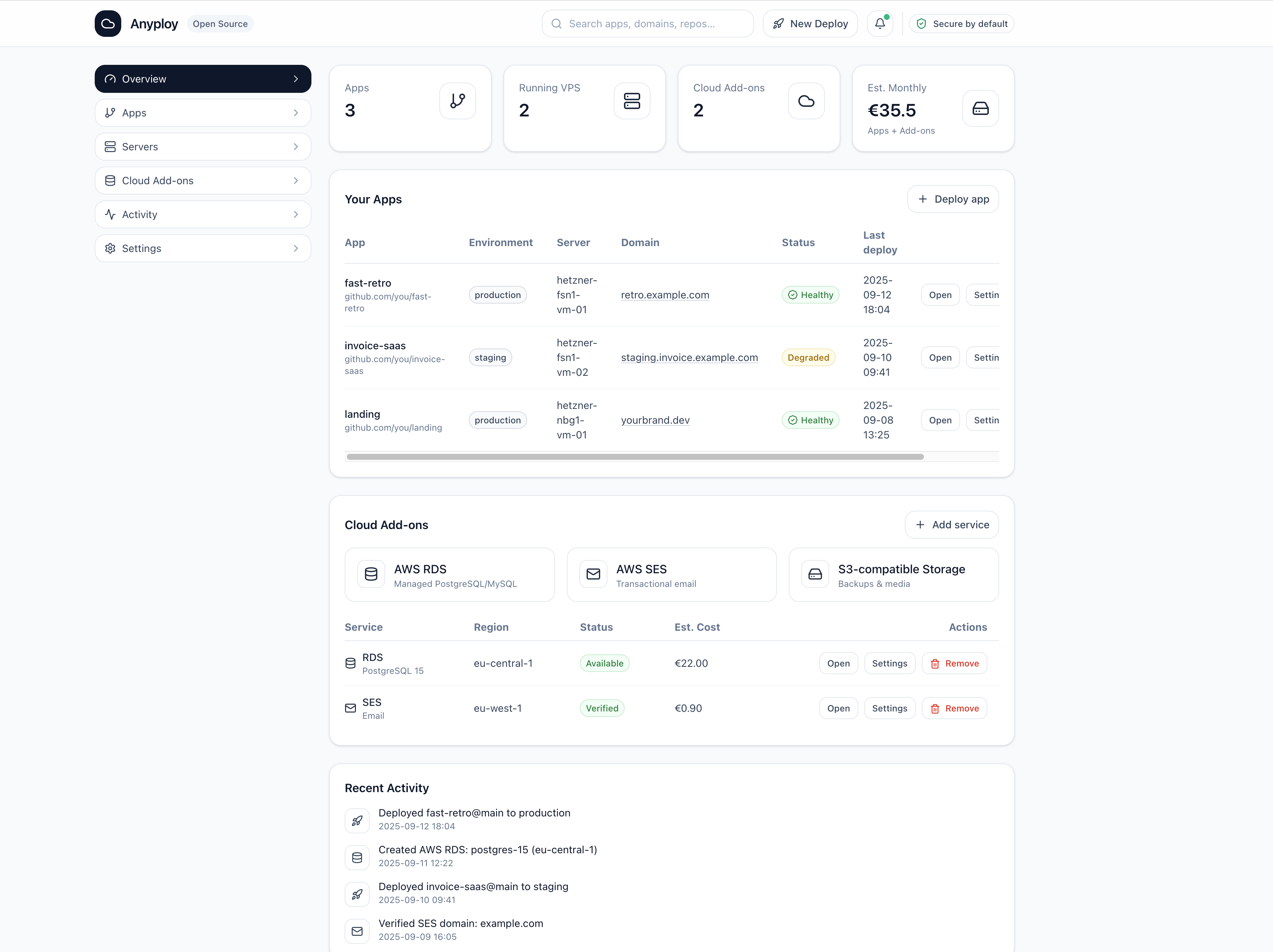 App screenshot